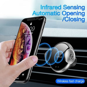 Wireless Charger For Car Phone Holder