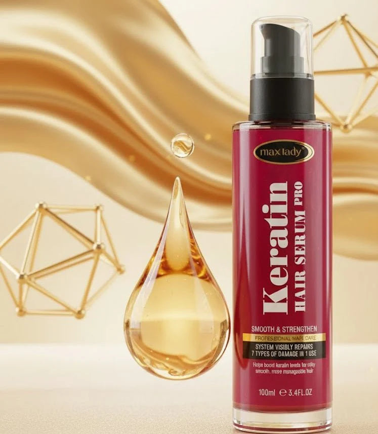 Max Lady Keratin Hair Serum Pro