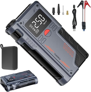 Portable Car Jump Starter with Digital Display
